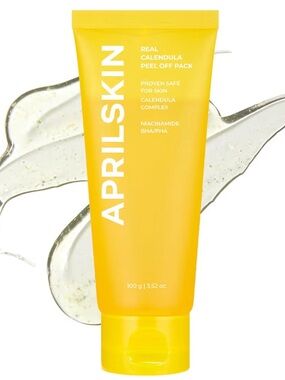 APRILSKIN Real Calendula Flower-Infused Facial Peel Off Mask Pack
